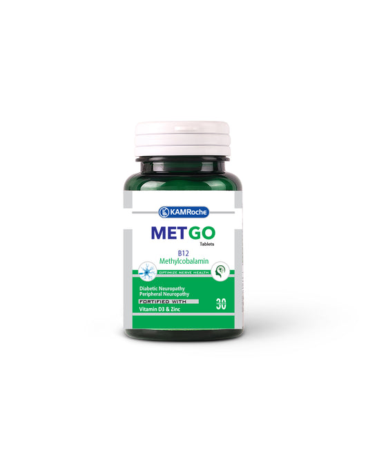 METGO B12 Methylcobalamin + Vitamin D3 Tablets